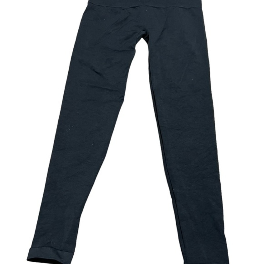 Assets By Spanx Black Pull On Leggings Size Medium